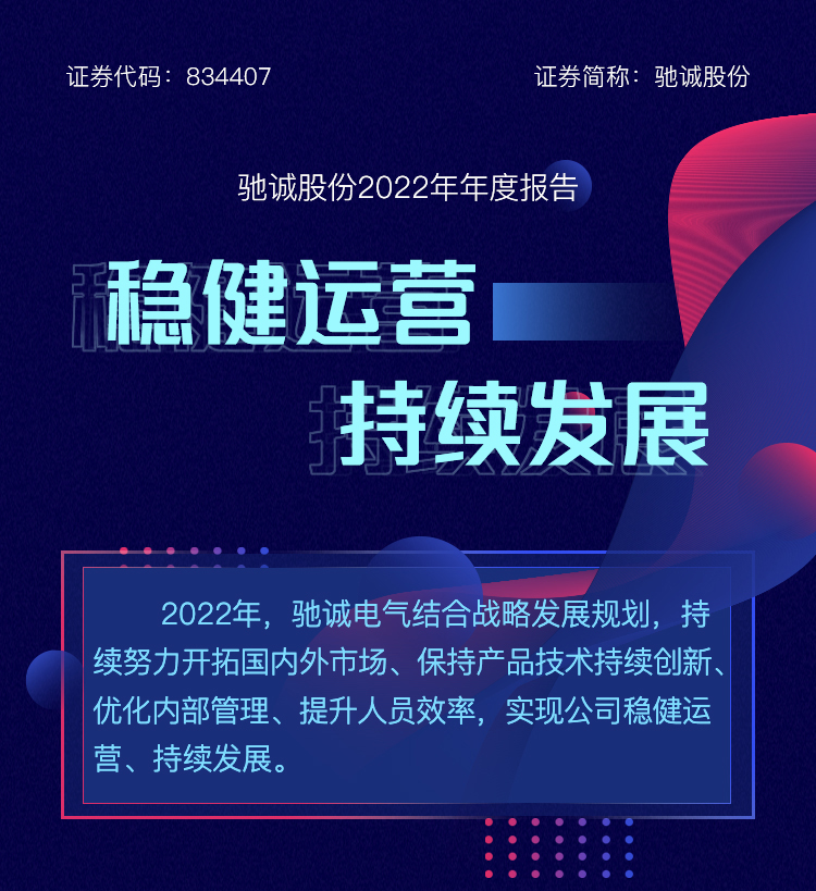 驰诚股份2022年年度报告